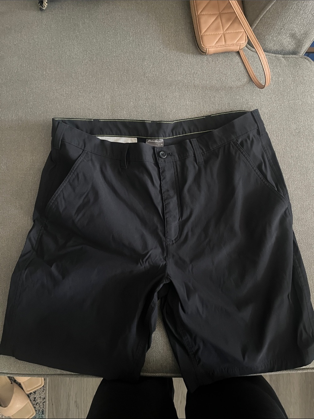EDDIE BAUER Black Quick Dry Shorts
